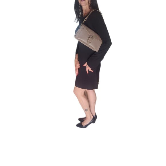 Charlie Leather "Zilvia" Small Olive Green Suede Textured Leather Bag - NWT - Picture 13 of 14